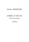 Looking at the Sky for flute, clarinet and piano