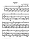 Karol Szymanowski Preludium h-moll for viola and piano