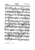 Quintet for wind instruments (parts)
