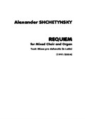 Requiem (fragments) for mixed choir and organ