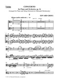 Piano Concerto (arrangement for piano and strings) - violas part